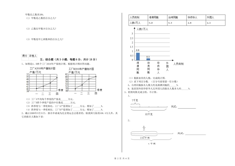 河北省2020年小升初数学能力提升试题B卷 附解析.doc_第2页