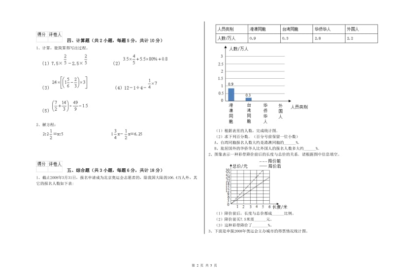 河北省2019年小升初数学考前练习试题D卷 附答案.doc_第2页