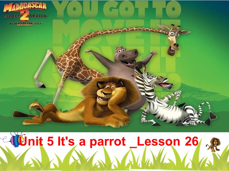 人教版（精通）英语三下《Unit 5 It’s a parrot》ppt课件1.ppt_第1页