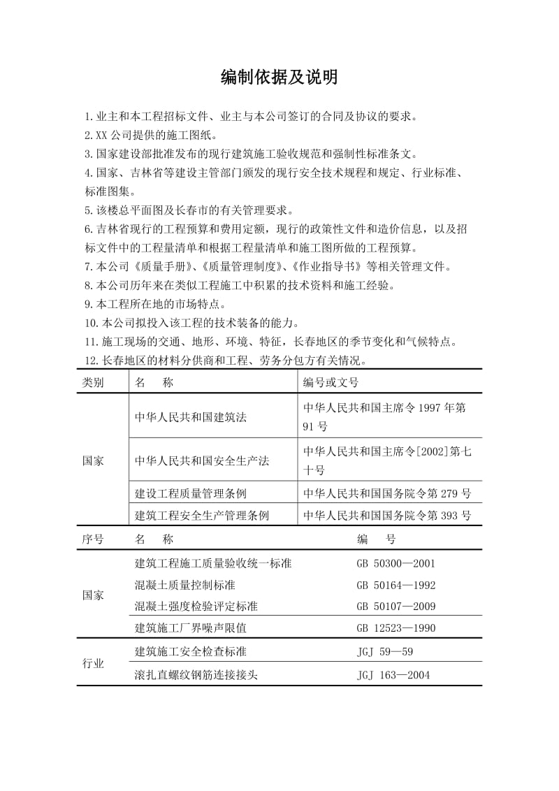 居民住宅楼施工组织设计.doc_第1页