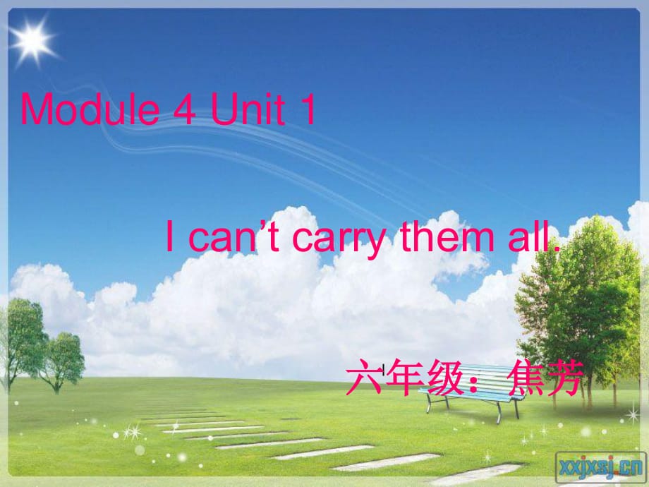 外研版（一起）六下《Unit 1 I can’t carry them all》课件2.ppt_第1页