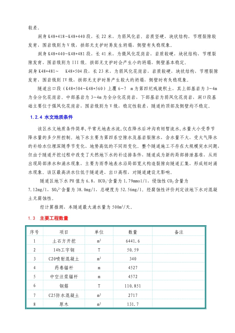 隧道中隔墙及施工方案].doc_第2页