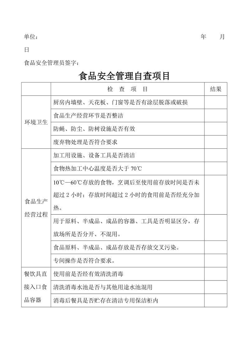 食品安全检查记录表.doc_第3页