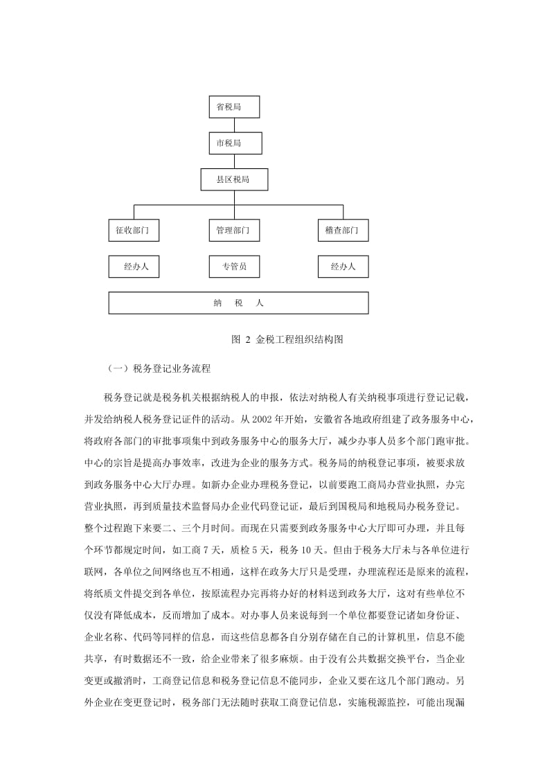 安徽金税工程流程重组案例分析电子政务案例.doc_第3页