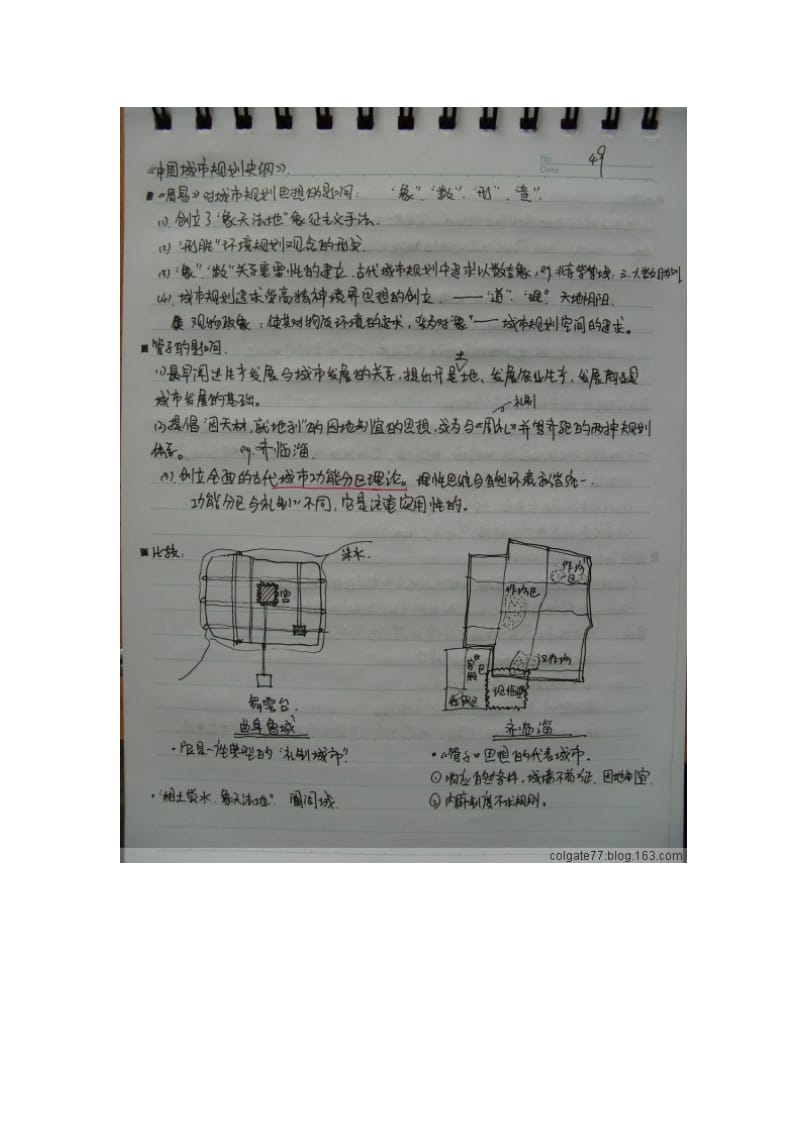 西安建筑科技大学城市规划考研资料-中外城市建设史经典笔记.doc_第2页