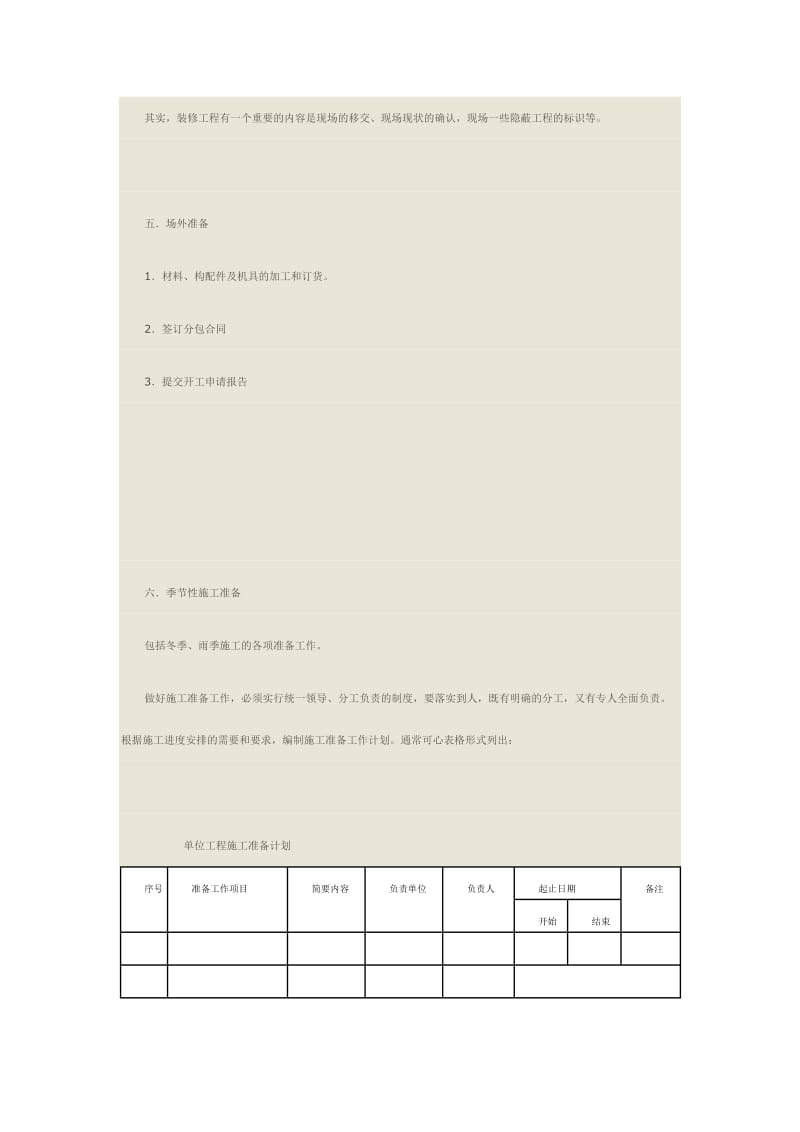 装修施工准备工作内容.doc_第3页