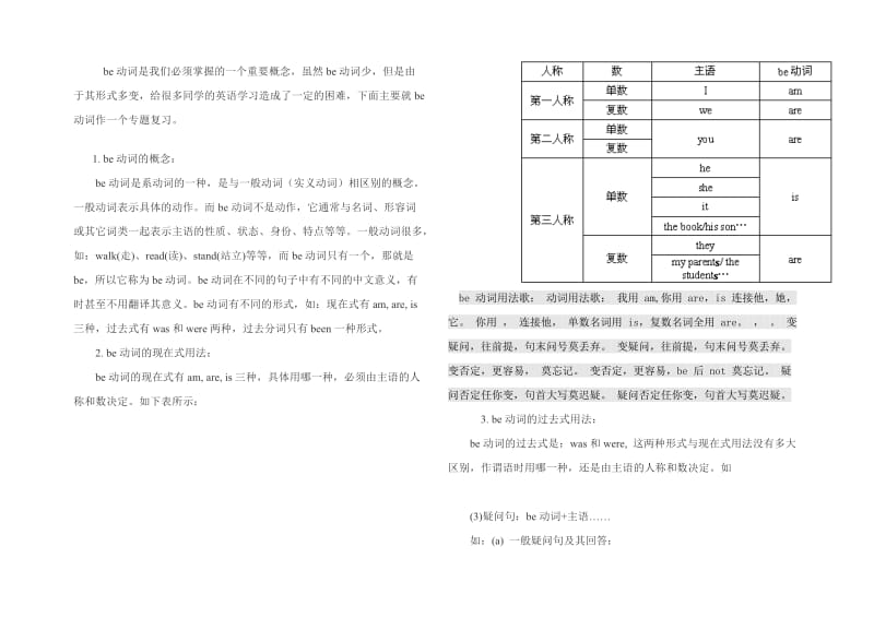 be动词练习题及答案.doc_第1页