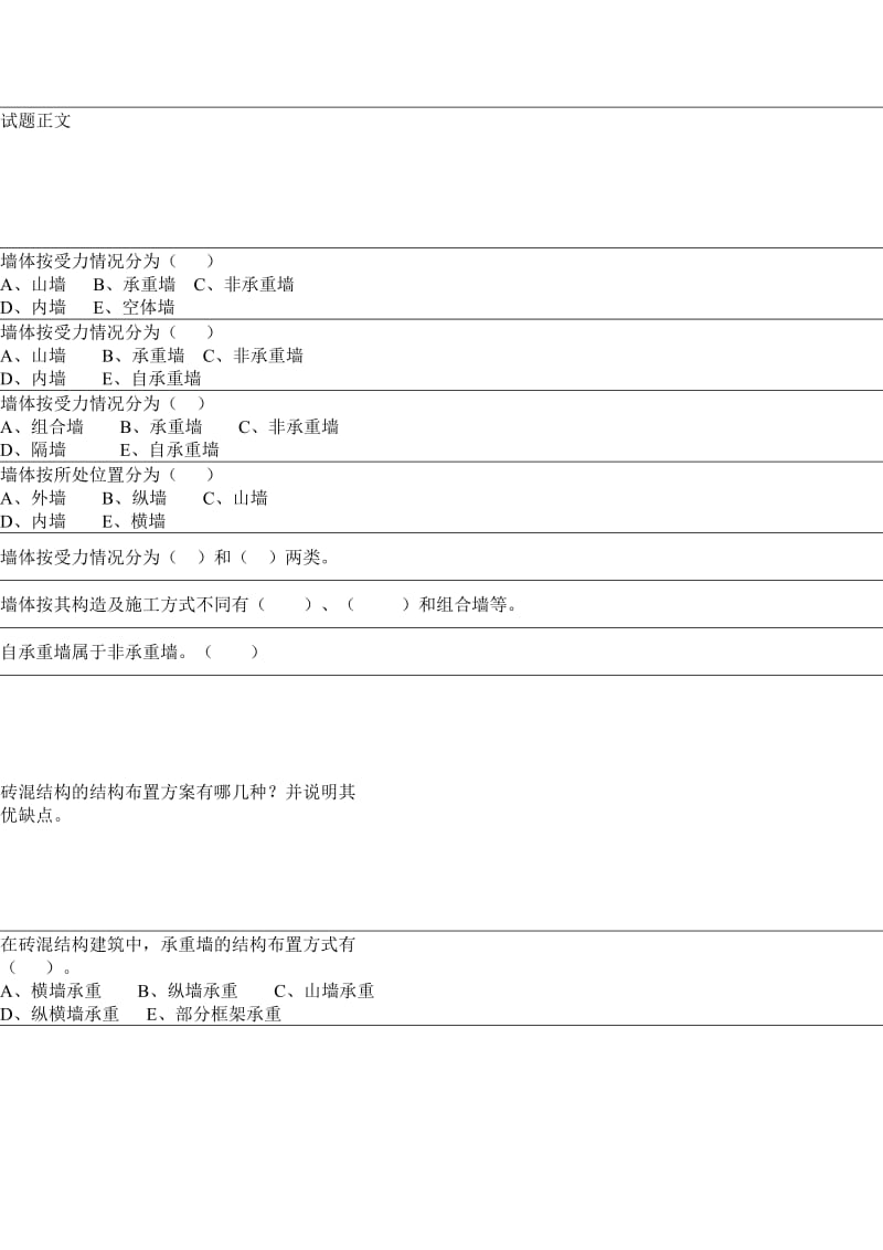 《房屋建筑学》word版.doc_第1页