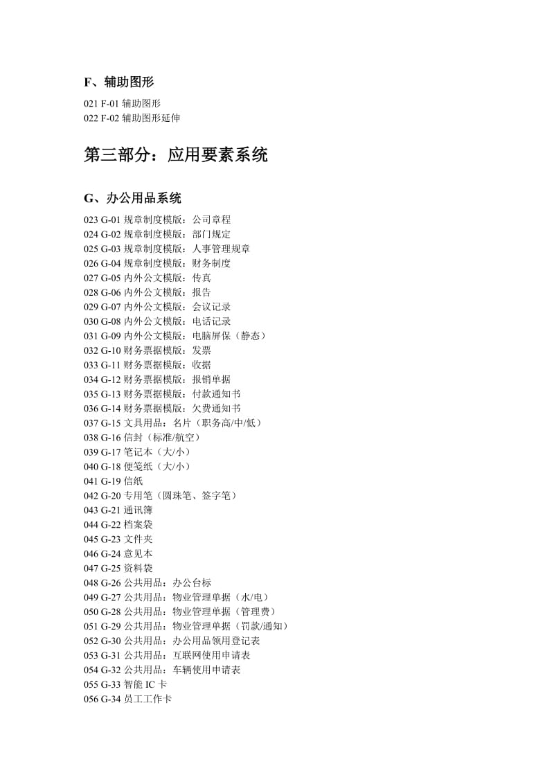 房地产项目VI设计清单.doc_第2页