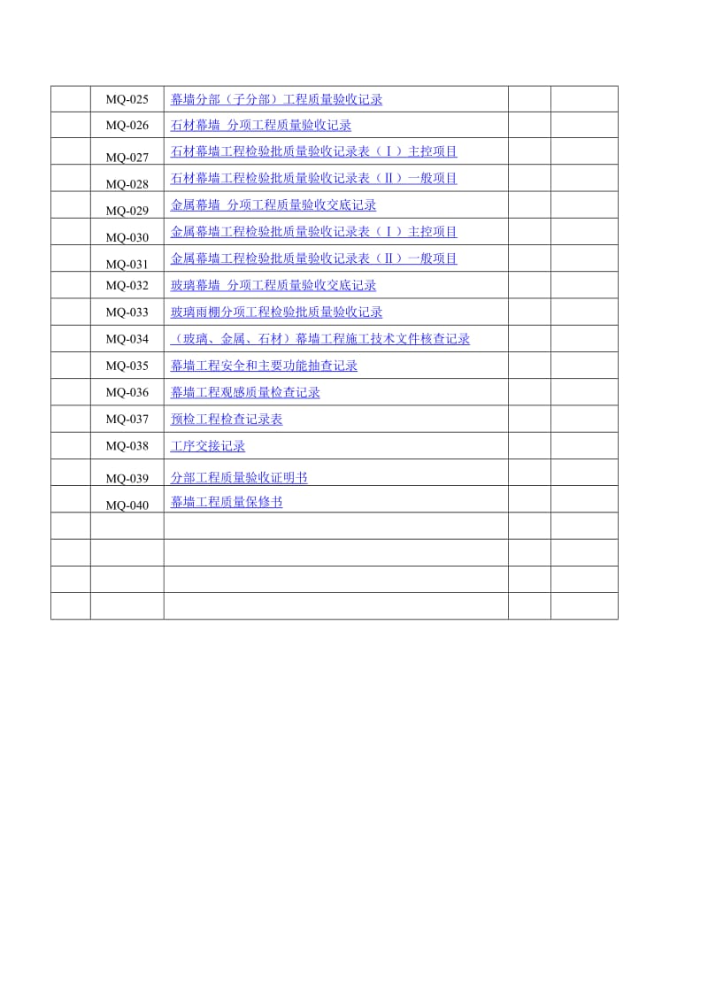 幕墙工程竣工全套资料.doc_第3页