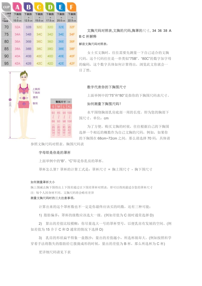 文胸尺码对照表.doc_第1页