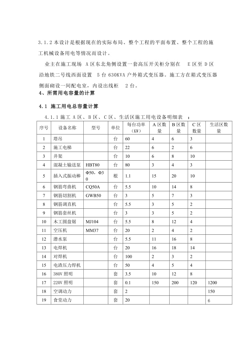 超大型商业广场临时用电施工专项方案.doc_第2页