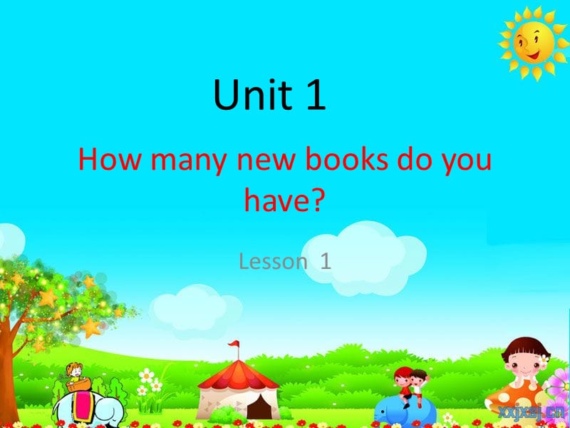 重大版英語四年級上冊Unit 1《How many new books do you have》ppt課件4.ppt_第1頁