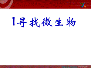 大象版科學(xué)五下5.1《尋找微生物》ppt課件1.ppt