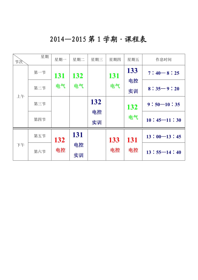 教师学期授课计划汽车电气设备构造与维修.doc_第2页