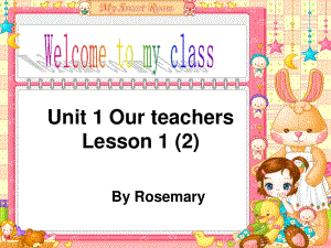 重大版英語六年級上冊Unit 1《Our teachers》ppt課件3.ppt