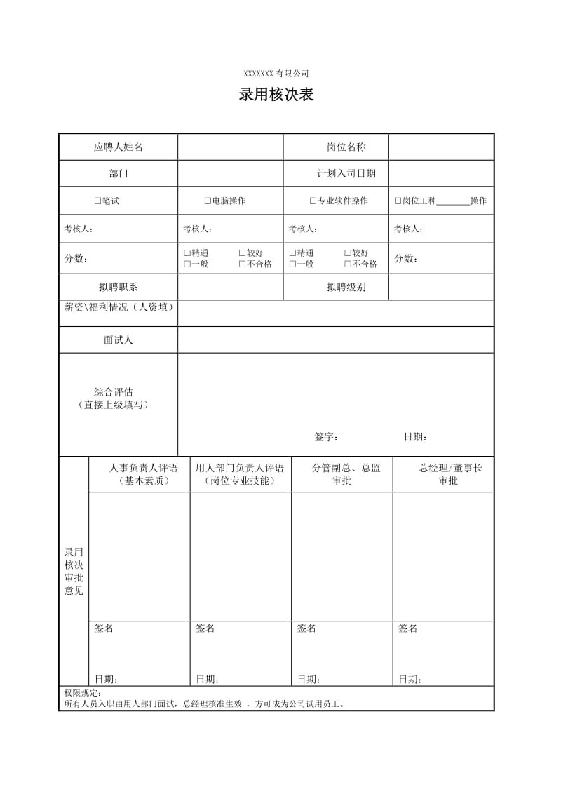 应聘登记表模板.doc_第2页