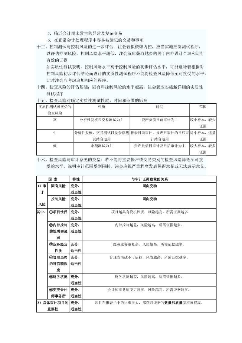 审计计划、重要性及审计风险.docx_第3页