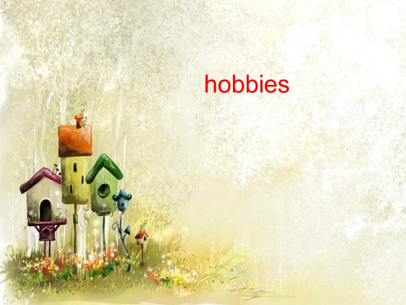 重大版英语六年级上册Unit 3《Our hobbies》ppt课件3.ppt_第3页