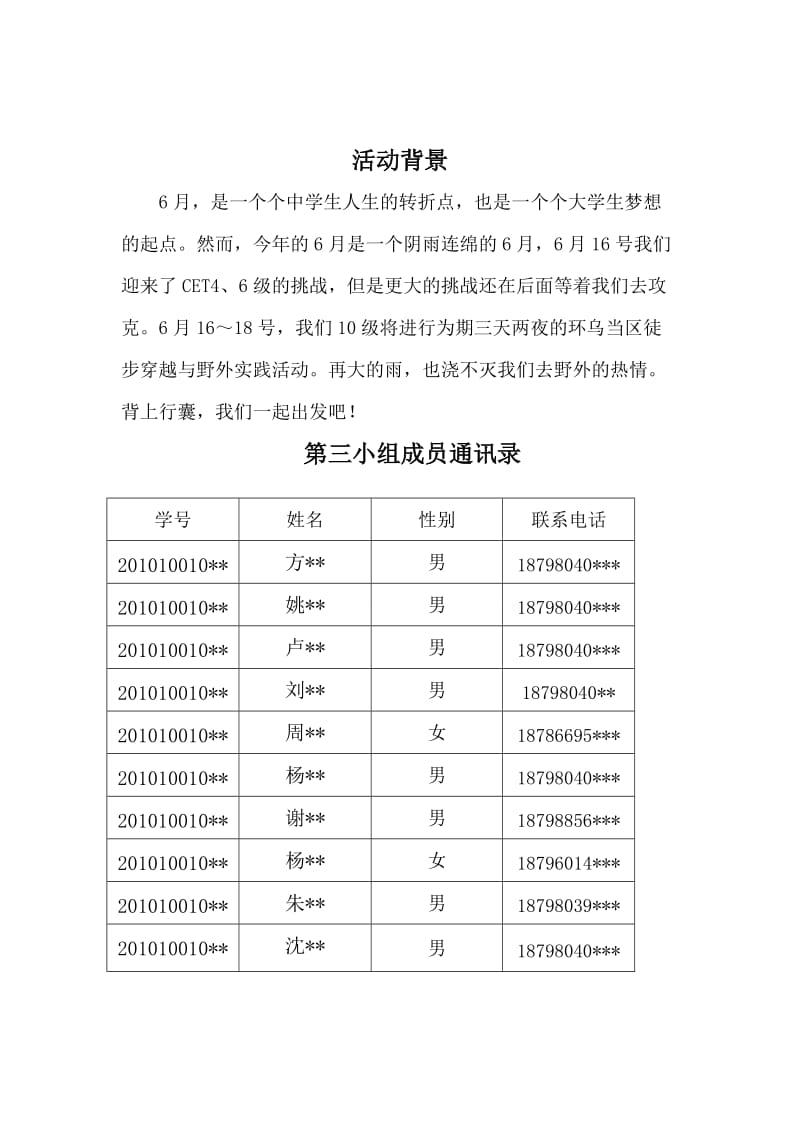 贵阳市环乌当徒步策划书.doc_第3页