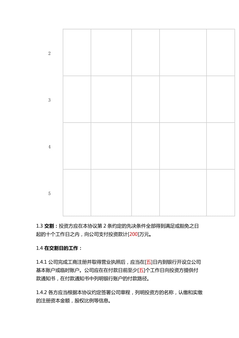 投资协议(投资人模式)(模板).doc_第3页