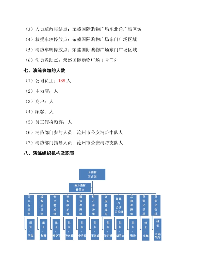 荣盛消防应急疏散实战演习方案.docx_第3页