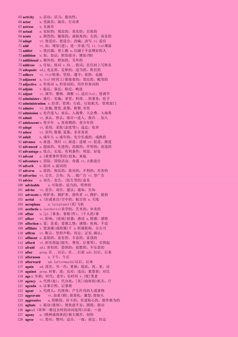 考研英语大纲5500词汇表.doc_第2页