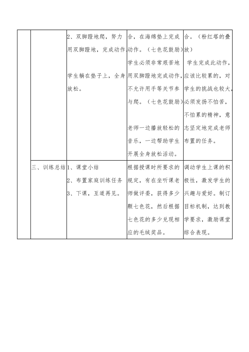 重度残疾儿童送教上门教案.doc_第3页