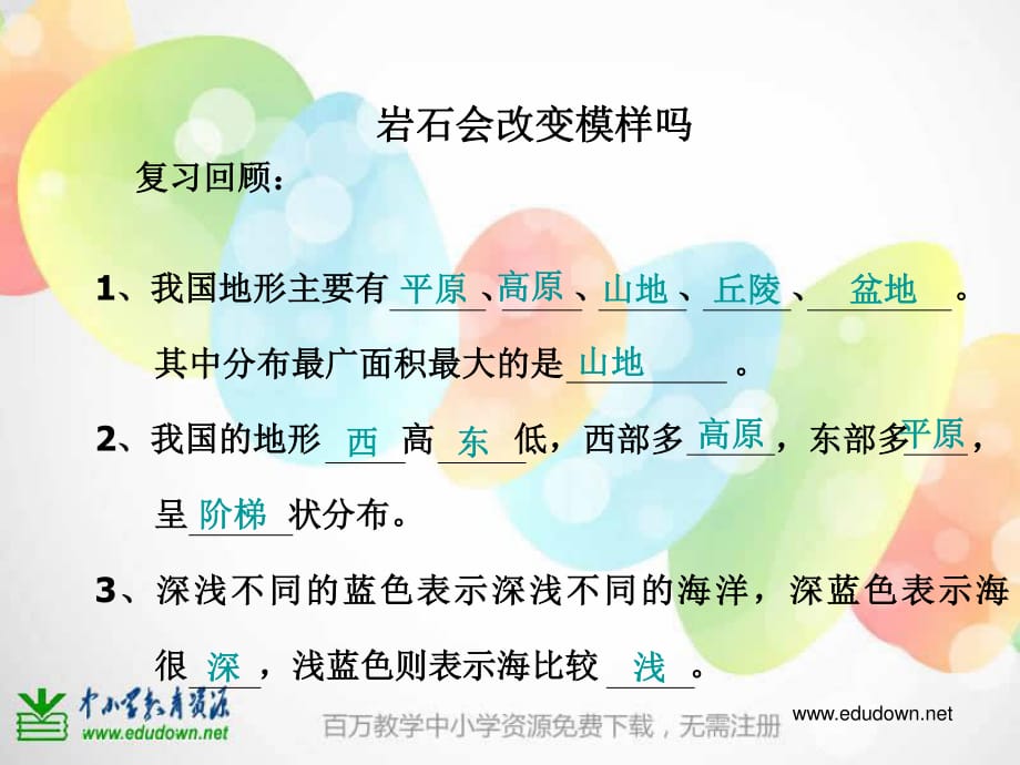 教科版科學(xué)五上《巖石會(huì)改變模樣嗎》PPT課件4.ppt_第1頁(yè)