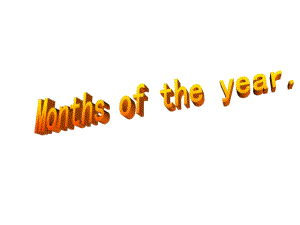 冀教版英語四下《Lesson 7 Months of the Year》ppt課件4.ppt