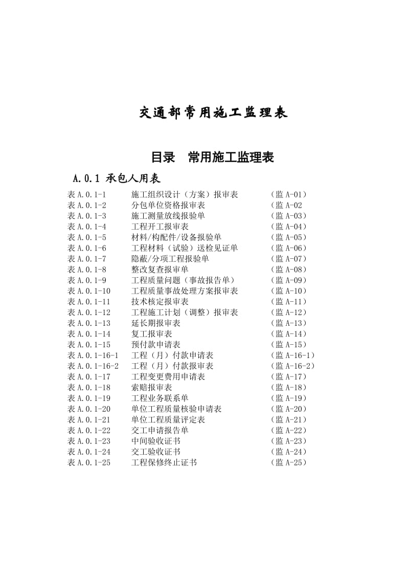 施工监理用表(A).doc_第2页