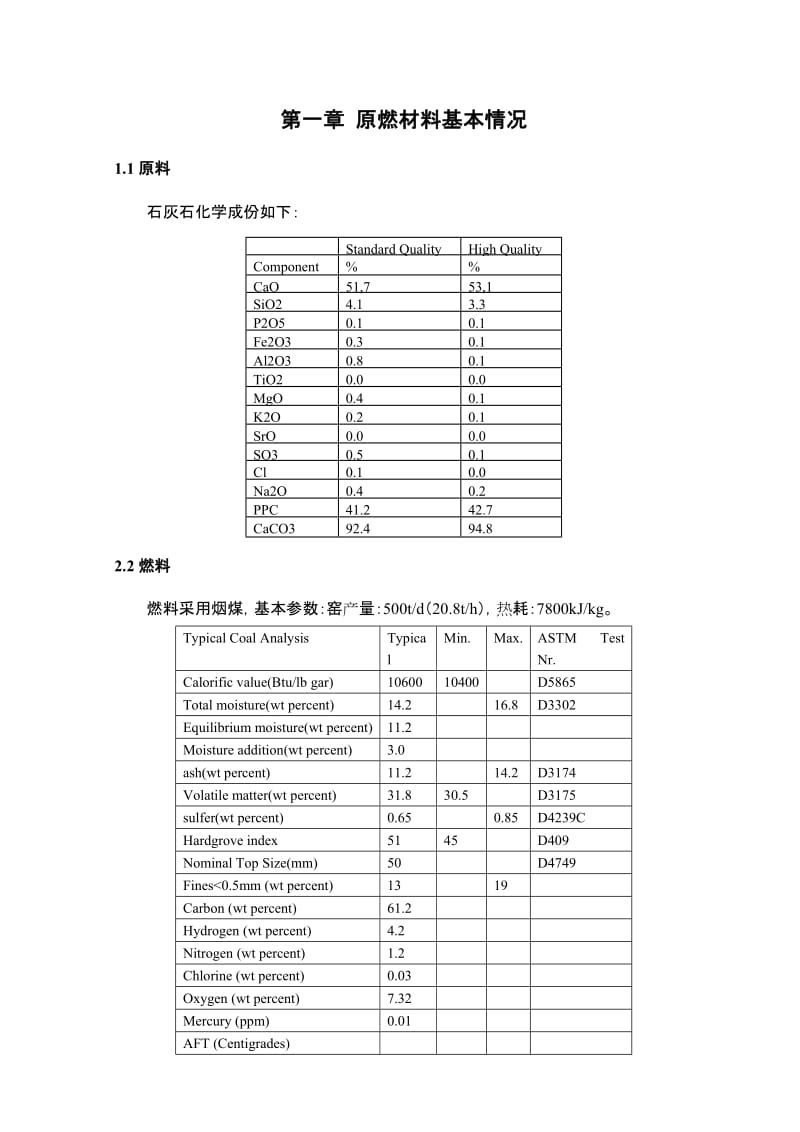 日产500吨活性石灰回转窑生产线设备表.doc_第3页