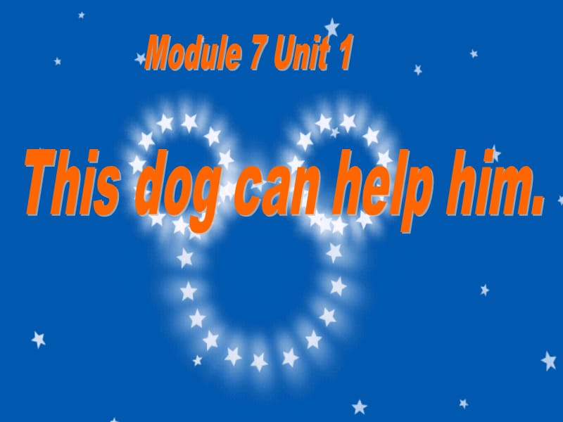 外研版（一起）五上Module 7《Unit 1 This dog can help him》ppt課件3.ppt_第1頁