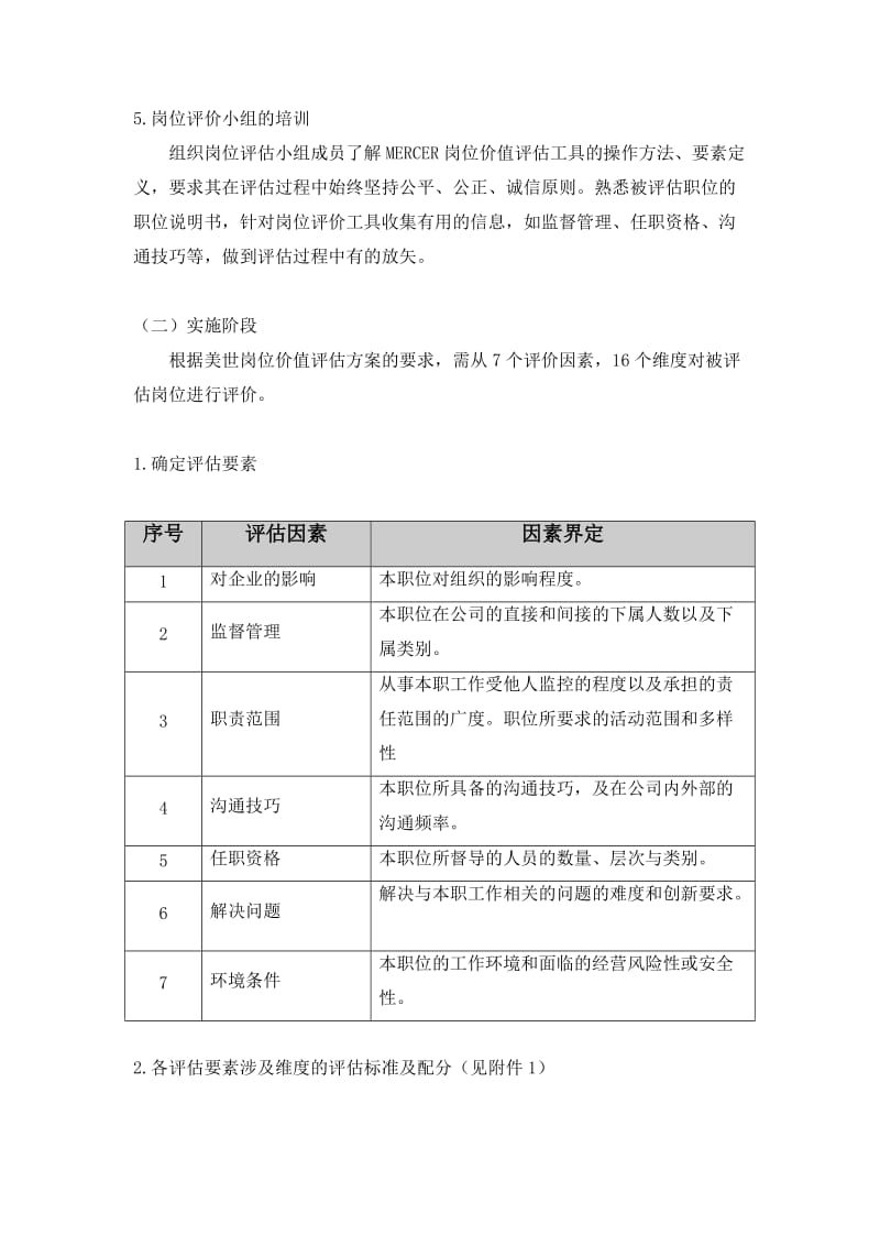 XX地产公司岗位价值评估策划书.doc_第3页