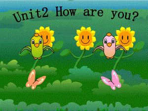 外研版（三起）三上Module 1《Unit 2 How are you》ppt課件2.ppt