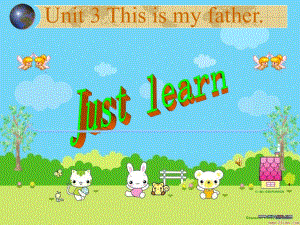 人教版（精通）英語三下《Unit 3 This is my father》ppt課件1.ppt