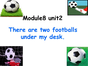 外研版（一起）一下Module 8《Unit 2 There are two footballs under my desk》ppt課件1.ppt