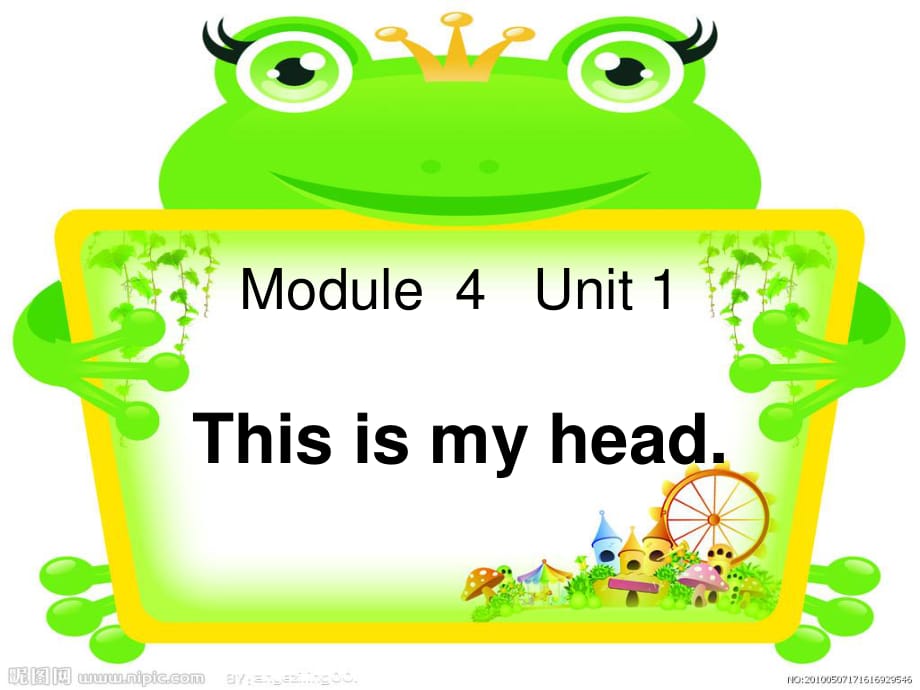 外研版（一起）一下Module 4《Unit 1 This is my head》ppt课件4.ppt_第1页