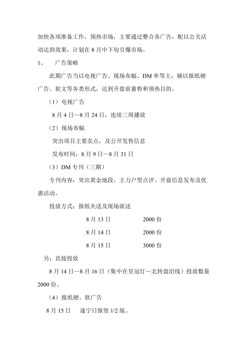 荣兴名都开盘期营销策划方案.doc_第3页