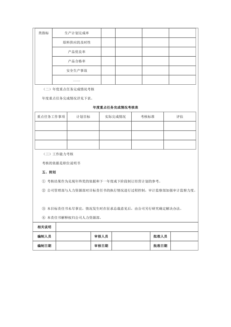 生产总监绩效考核方案.doc_第2页