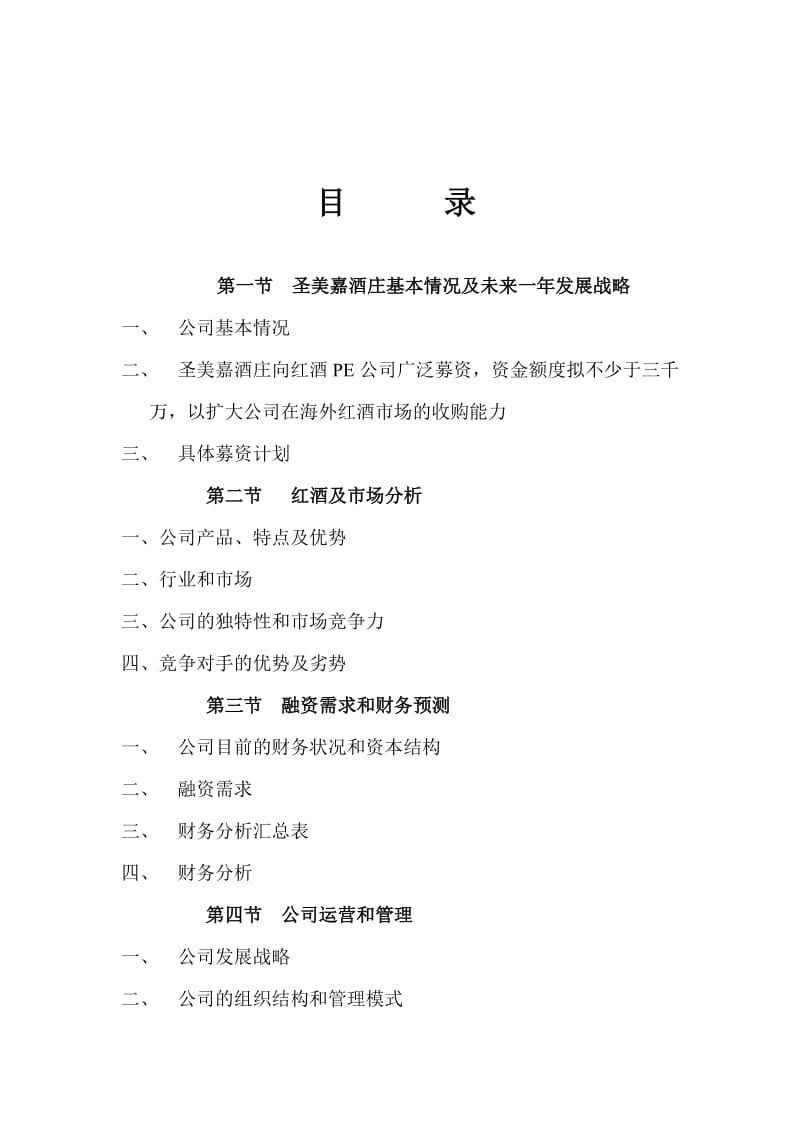 公司商业融资计划书模板.doc_第2页