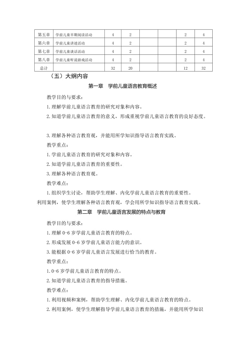 学前儿童语言教育教学大纲.doc_第2页