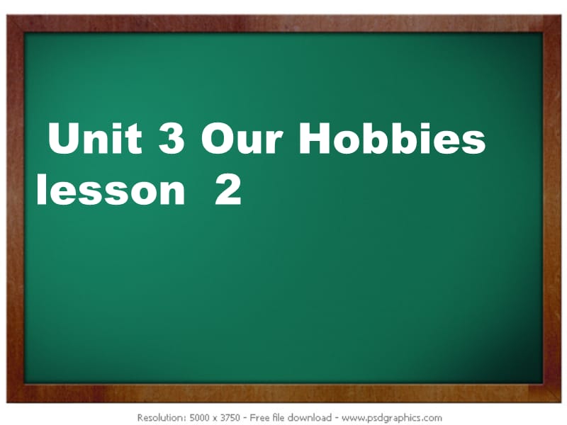 重大版英语六年级上册Unit 3《Our hobbies》ppt课件4.ppt_第1页
