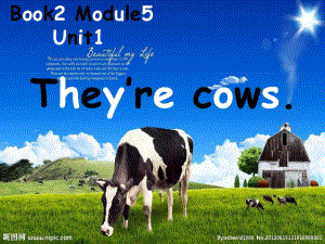 外研版（一起）一下Module 5《Unit 1 They’re cows》ppt課件3.ppt