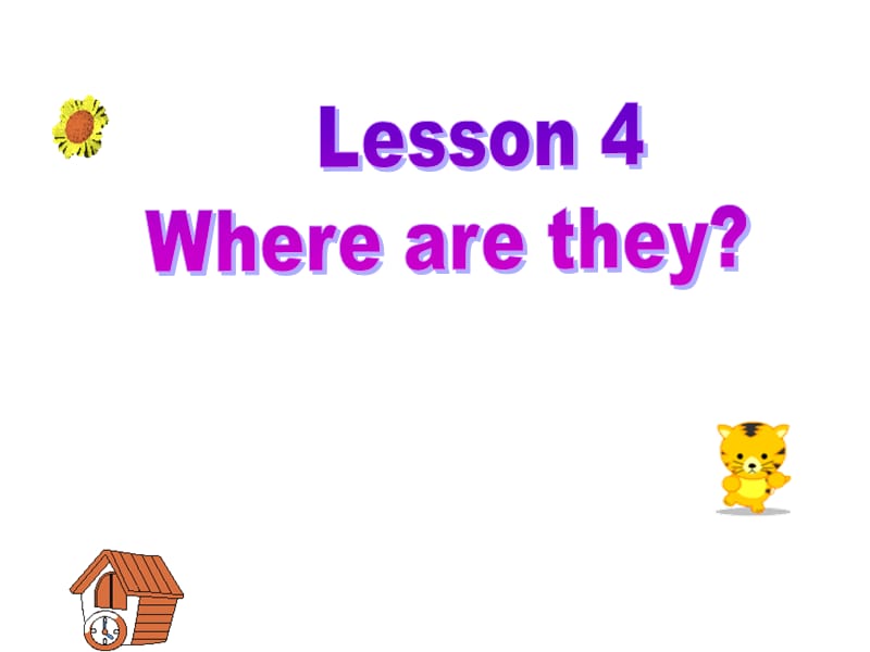 陜旅版英語(yǔ)六上《Lesson 4 Where are they》課件2.ppt_第1頁(yè)