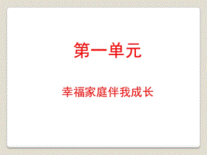 山東人民版思品三上《幸福家庭伴我成長》PPT課件2.ppt