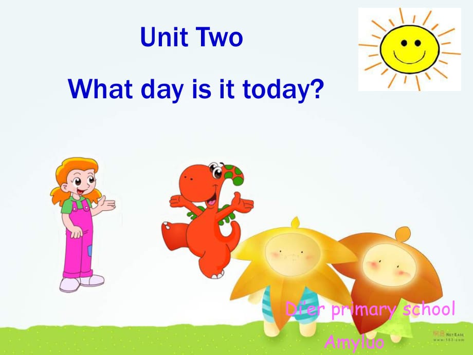 廣東版(開(kāi)心)四上《Unit 2 What day is it today》ppt課件2.ppt_第1頁(yè)