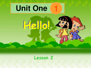 人教PEP版英語三上《Unit 1 Hello》ppt課件2.ppt