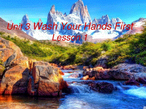 重大版英語(yǔ)四年級(jí)上冊(cè)Unit 3《Wash your hands first》ppt課件3.ppt