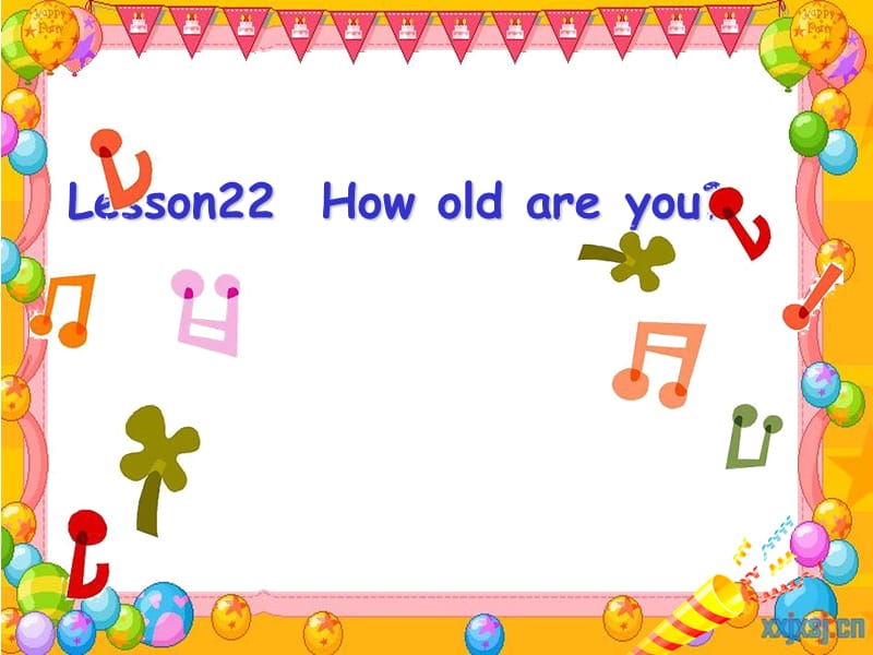 冀教版英語三上《Lesson 22 How Old Are You》ppt課件2.ppt_第1頁